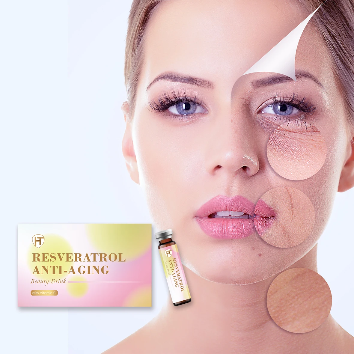 (Индивидуальная этикетка) отбеливающий коллагеновый напиток для кожи