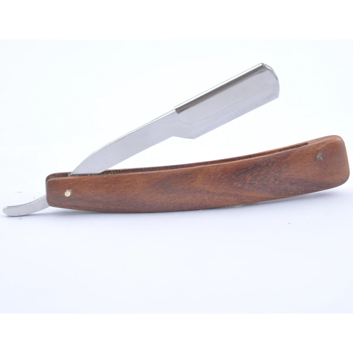  Очень популярный товар прямая Парикмахерская бритва с деревянной ручкой из нержавеющей стали для стрижки горла