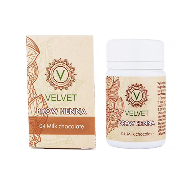 
Quality VELVET eyebrow dying henna 