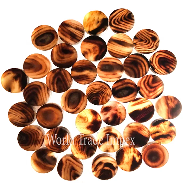 Высококачественные заготовки для пуговиц из буйвола 1 2 3