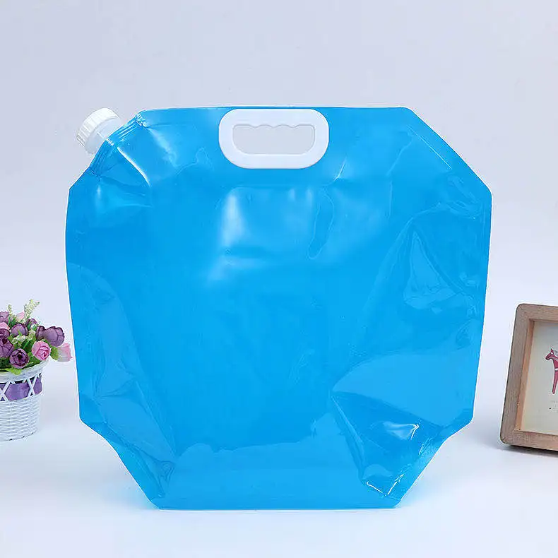 Zhong Fei Custom Large capacity  Pouch water bag 5L Outdoor portable Liquid Spout Pouch