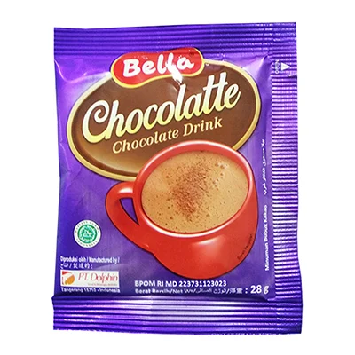 
Top Quality Bella Chocolate Instant Powder Drink 3 in 1 in Box 