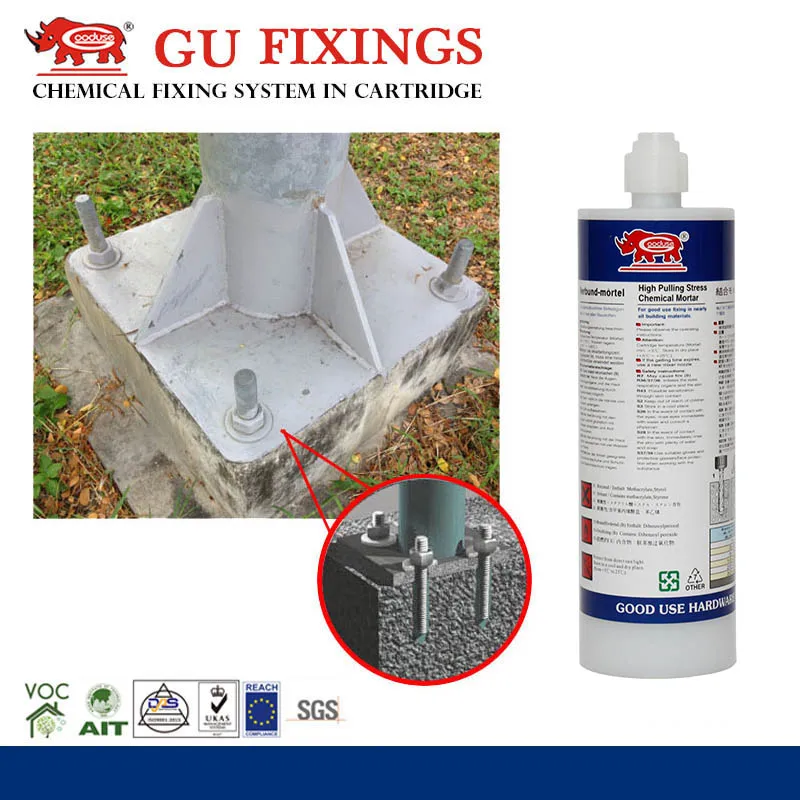 Taiwan Construction Injection Chemical Anchor Adhesive for Fixing Rebar