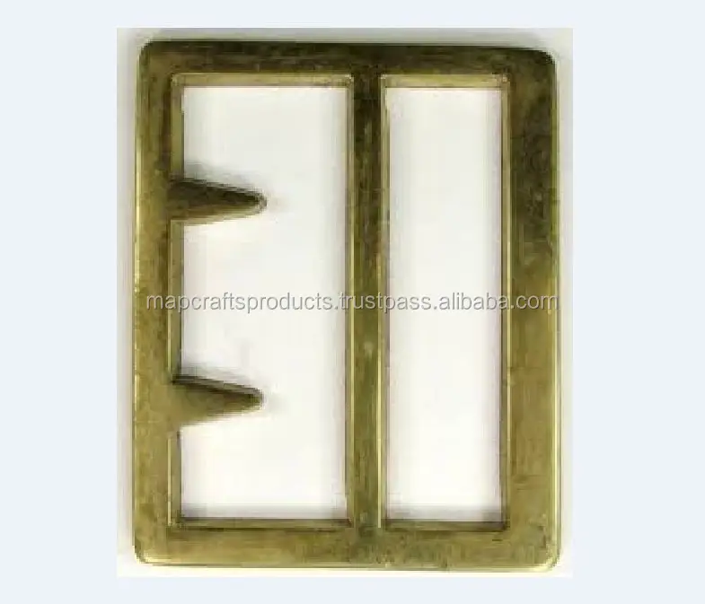 Wholesale Customized Color Size Adjuster 100% Metal Frame Belts High Quality Plate Buckles