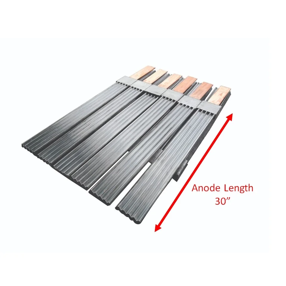 
 Медный гофрированный/волновой анод-30 дюймов от Selayang Metal Industries Sdn. Bhd. Фабрика  