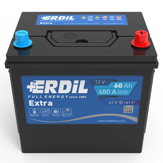 12V 60 Ah D23 Box Model JIS Car Battery For Korean, Japanese and All Asian Vehicles Lead Acid Manufacturer Free Car Battery