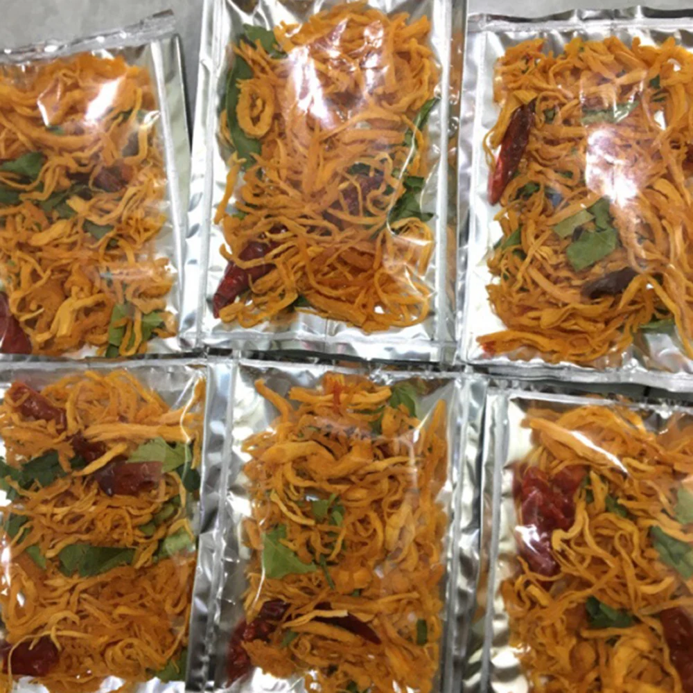 Made In Vietnam Healthy Dried Shredded Spicy Chicken with garlic Type 2