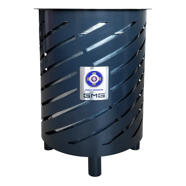 
galvanized steel with litter bin 100 lt GM 100 