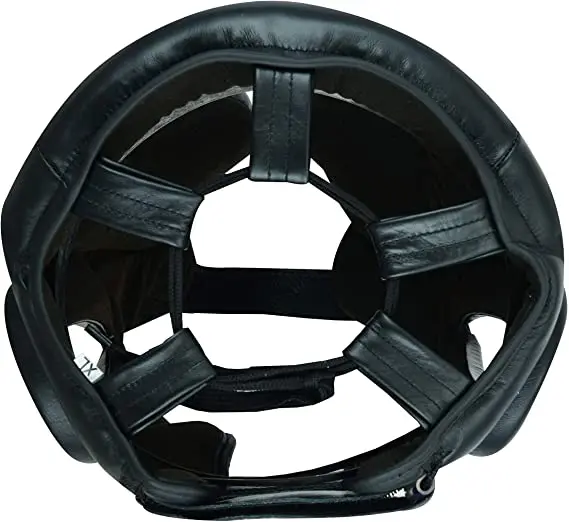 premium quality sparring boxing headgear cowhide leather head guard helmet boxing head guard high quality boxing Pakistan