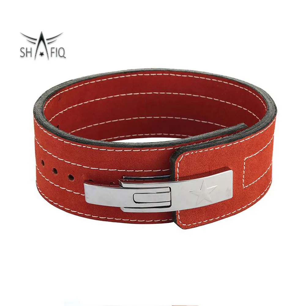 Belt Fitness Body Building EVA Or Cowhide Gym Waist Trainer Men Women 10 Mm Weight Belt Hot Sale