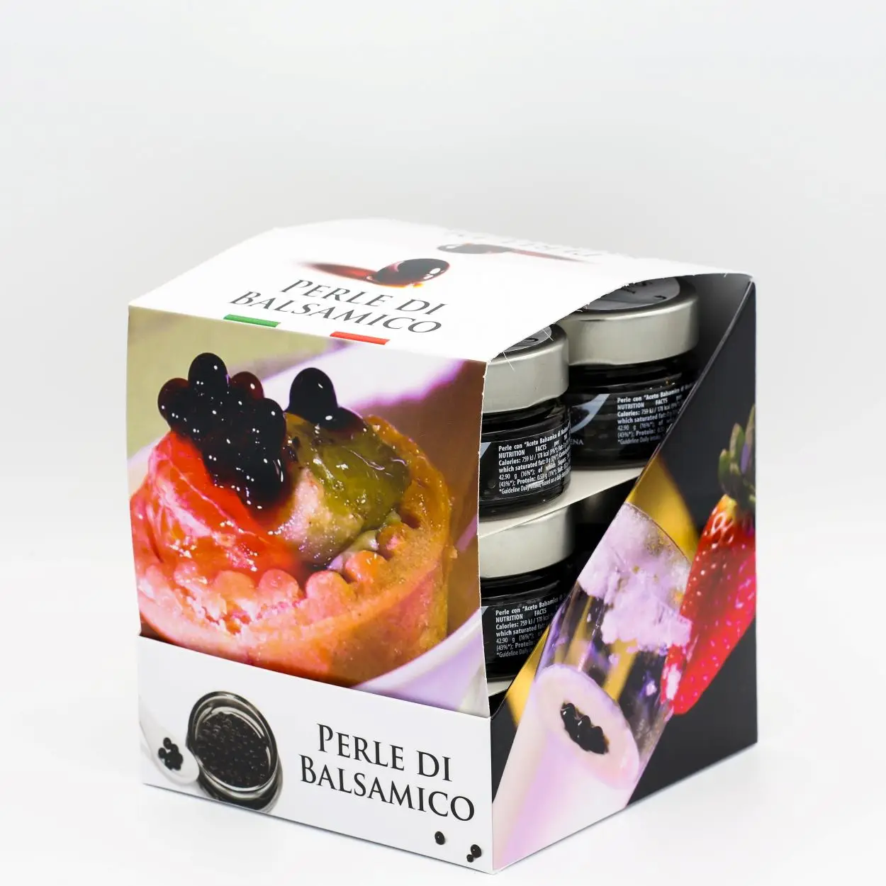 Italian Gourmet Premium Quality Top Seller Pearls with Balsamic Vinegar of Modena 50 g