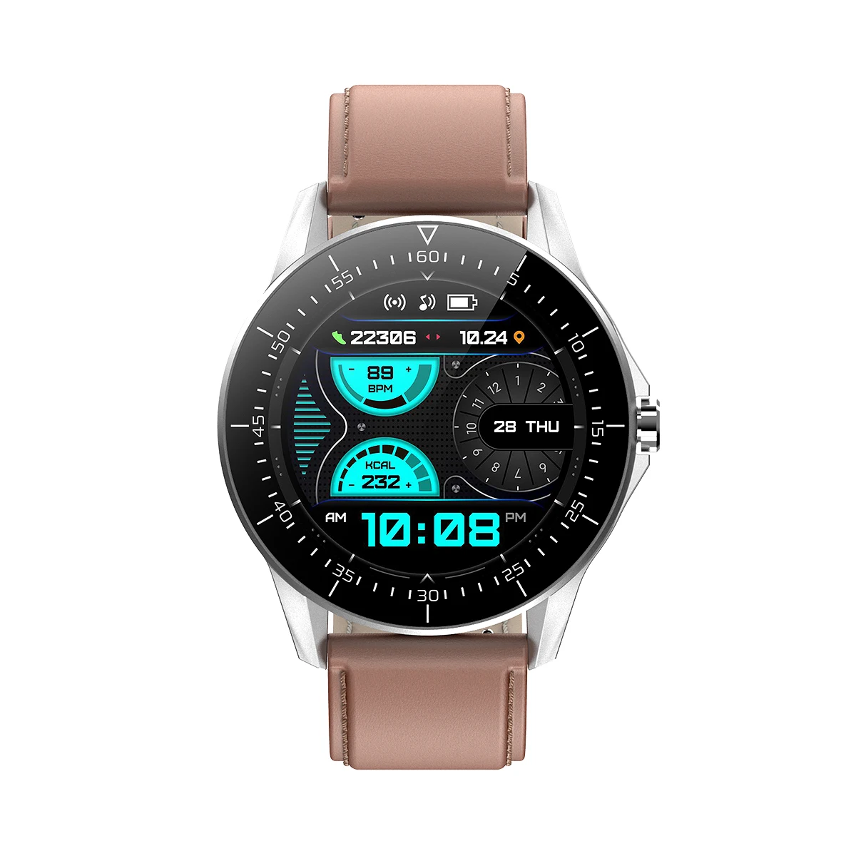 New Trending Products 2022 E88 Multi-Function Smart Watch 360X360 High Resolution Screen ECG + PPG Health Care Smart Bracelet