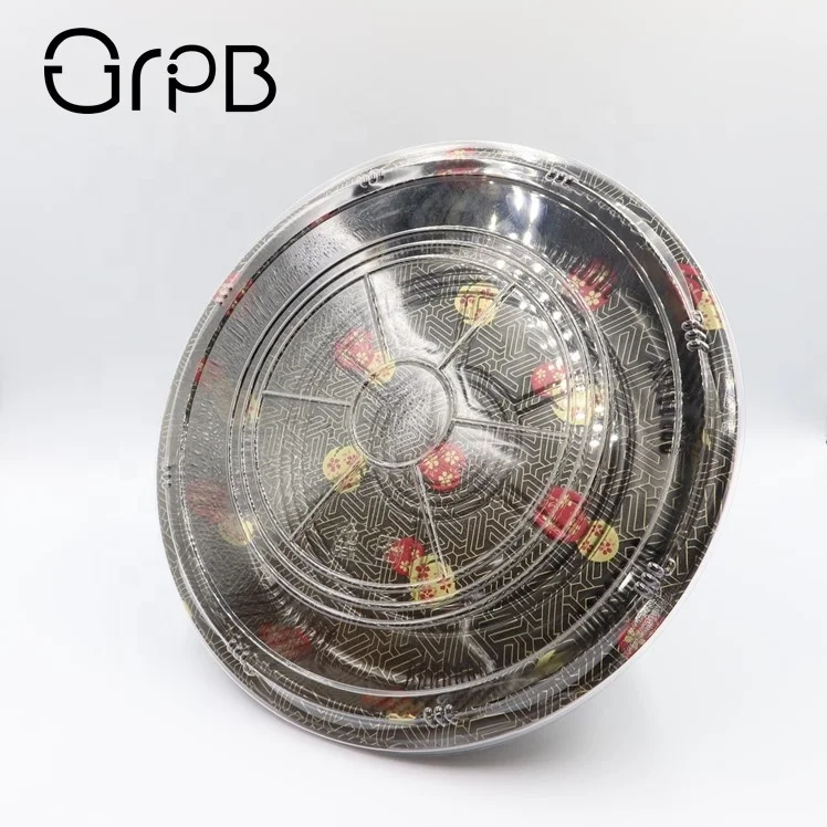 disposable food prep plastic packaging sushi plate