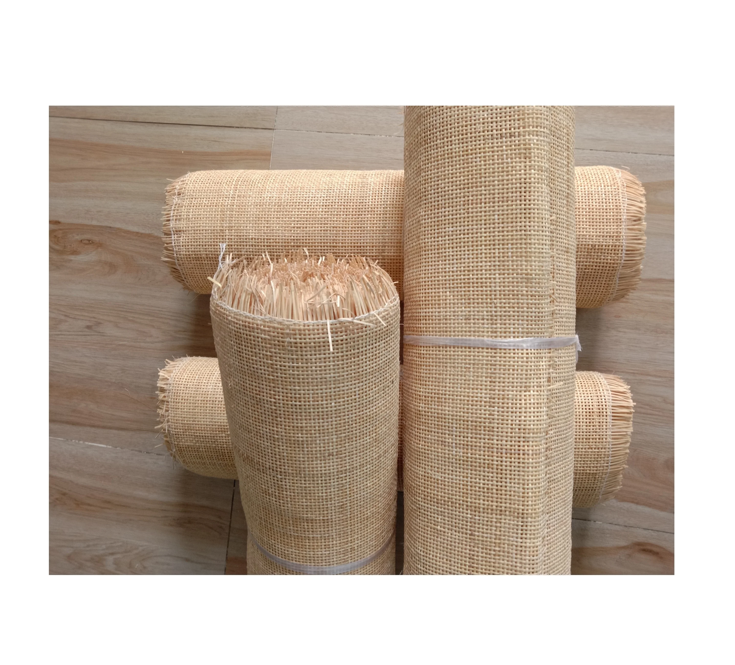 
Woven Rattan Sheet - Premium Radio Cane Webbing - Webbing Rattan Roll From Vietnam High Quality Competitive Price For Export 