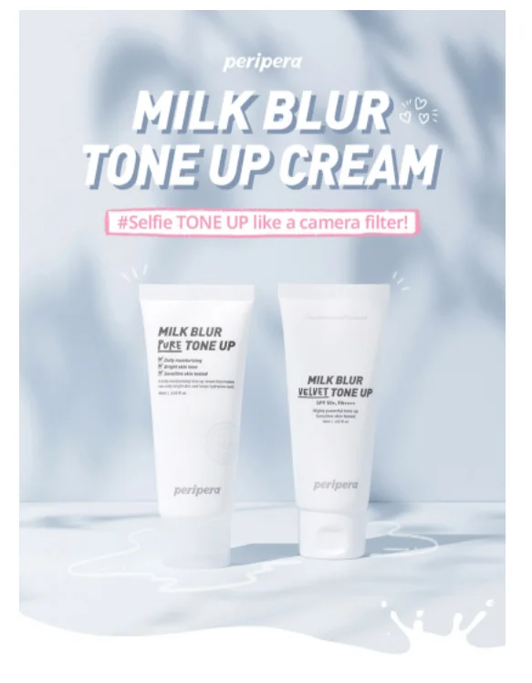 Milk Blur Tone Up Cream 60ml_ korean cosmetics