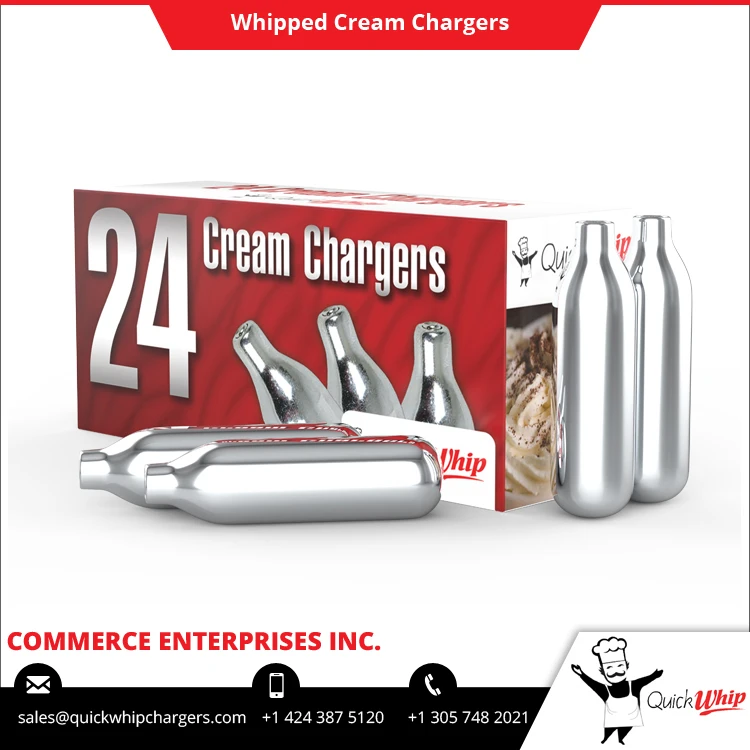  Global Dealer of Widely Compatible N2O Cream Whipper Cartridges for all