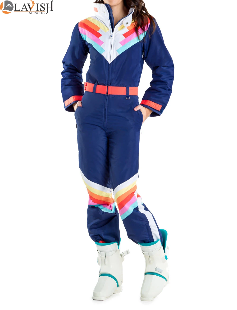 Fully Sealed Protective Snowsuit One Piece Ski Suit Snow Suit for skiing snowboarding