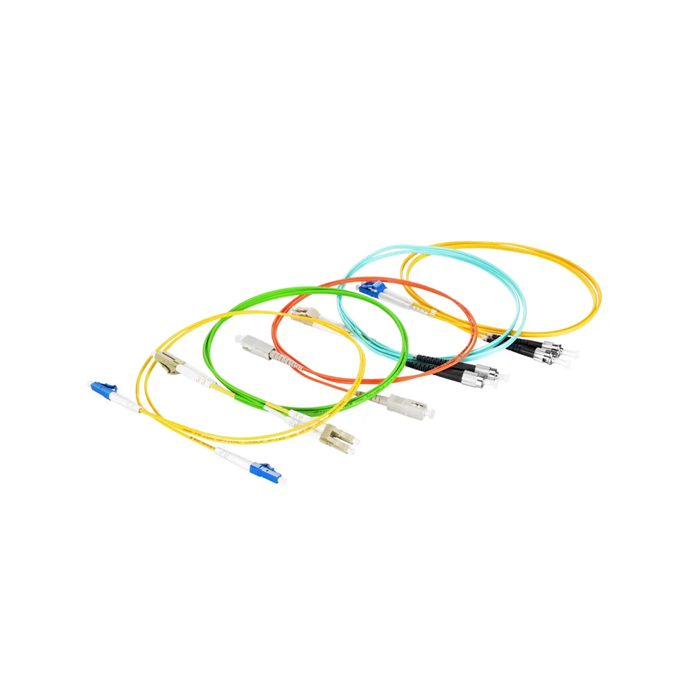 Simplex Or Duplex Multimode OM3 OM4 Or Singlemode Fiber Optical Cable Jumper Patchcord And Pigtail With  LC SC FC E2000 APC UPC