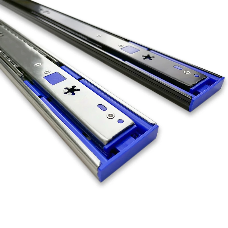 12 футов трехсторонний полный удлинитель мягкое закрытие открывающийся слайд с каналом складной тканевый ящик для хранения