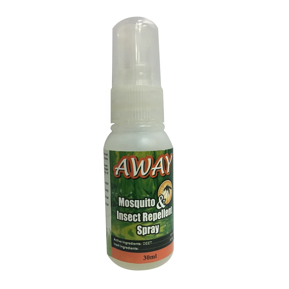 
Good Quality AWAY Lemon Grass Smell Liquid Mosquito Repellent Spray 30ml 