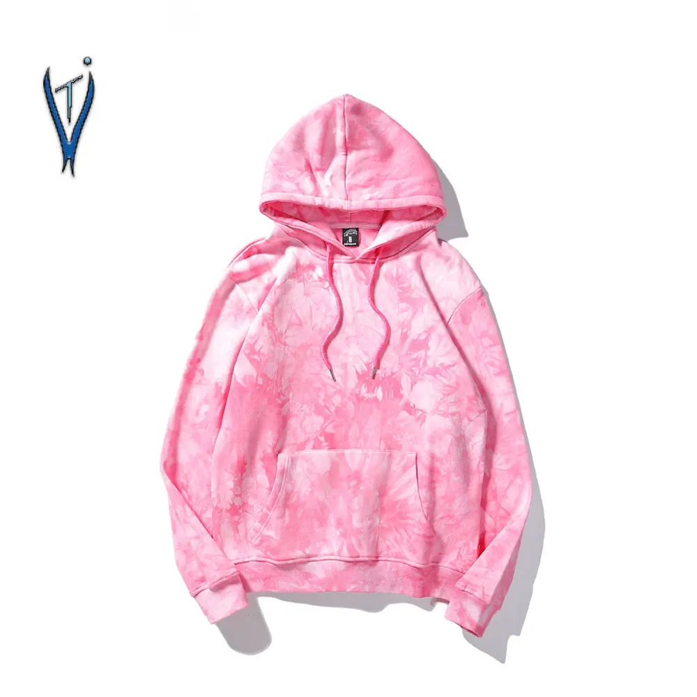 Beautiful design tie Dye Hoodies Hot Sale Popular Breathable Long-sleeved Unisex Pullover