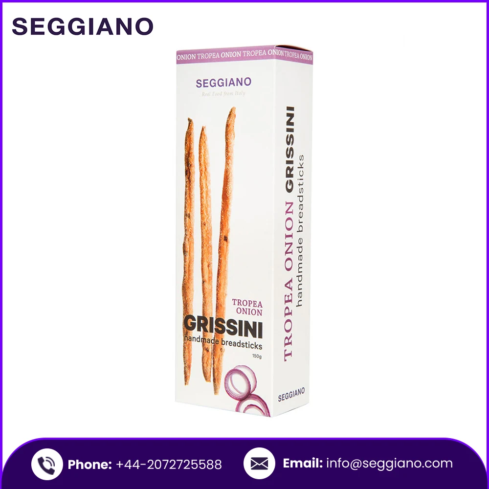 Best Quality 2021 Hot Sale Seggiano Tropea Onion Grissini 150g