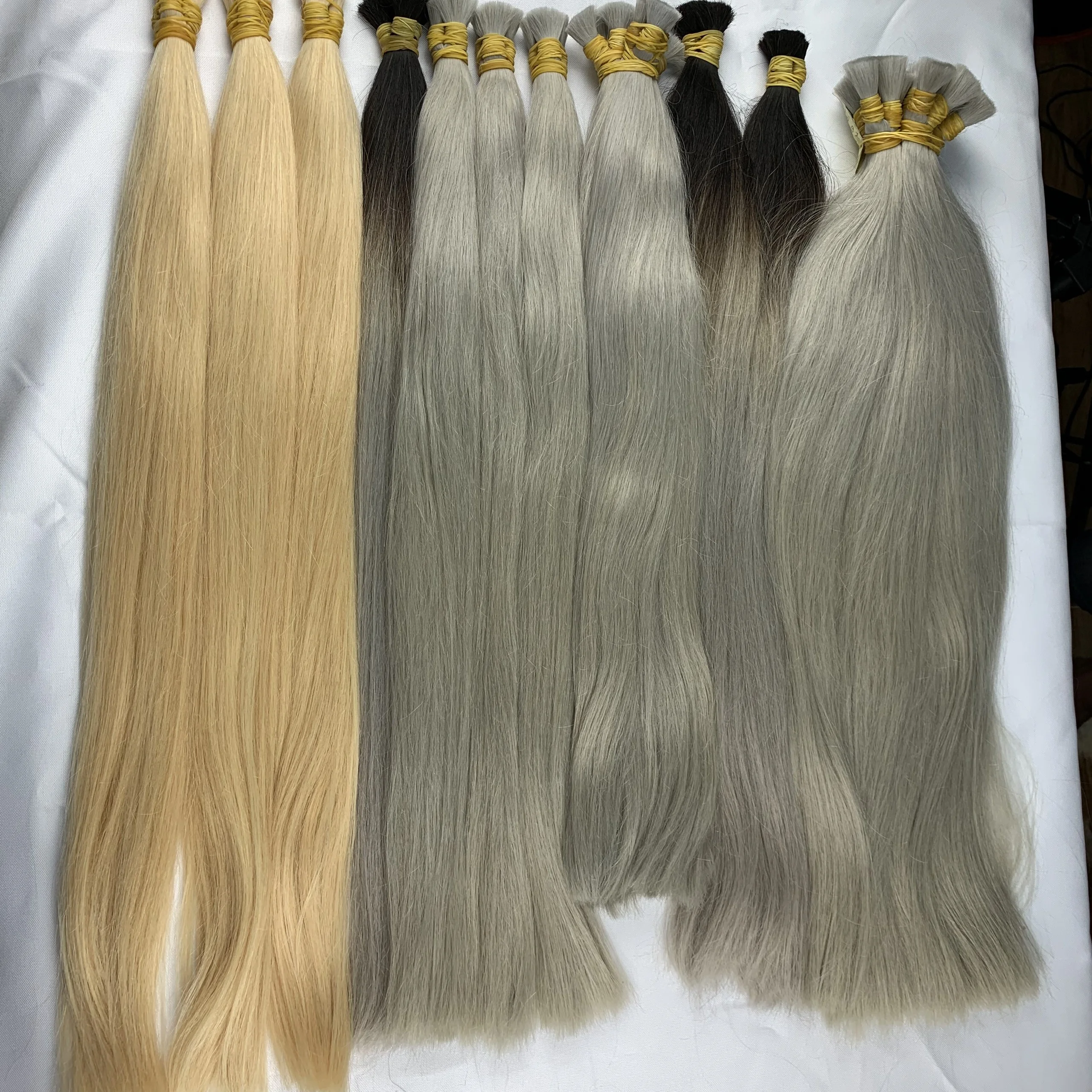 Hot Russian straight color best quality cheap price virgin remy human hair extension