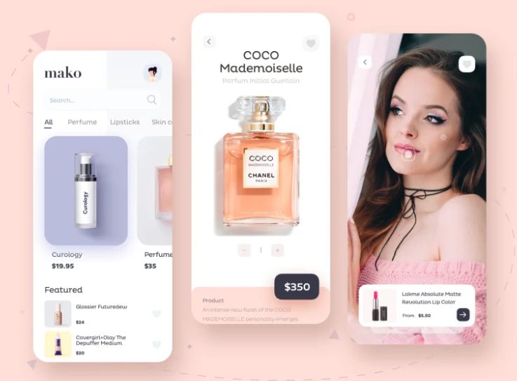 Top Skincare Store App Design | Mobile/Android Ecommerce