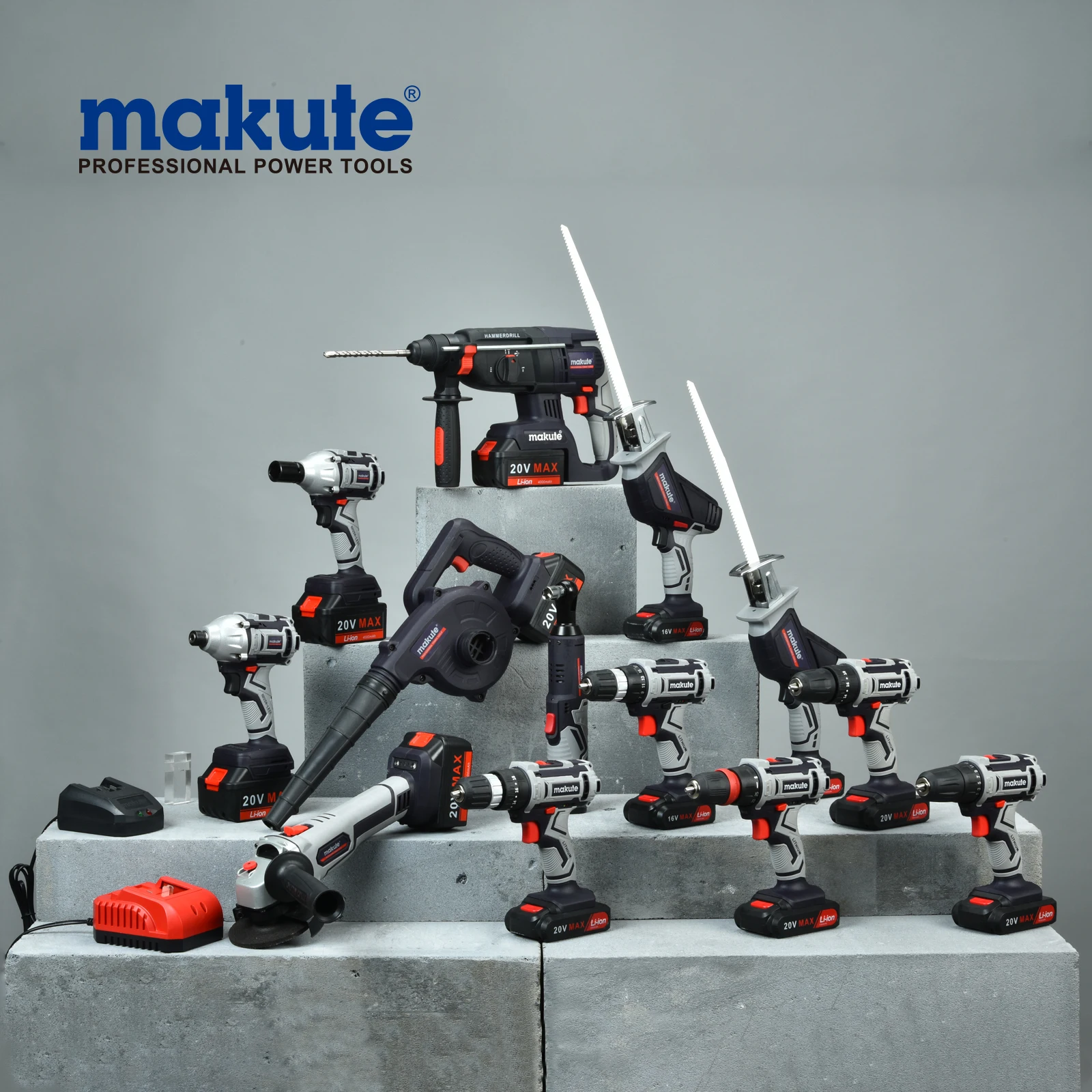 Makute Power Type 12V Brushes Electric Battery Cordless Ratchet Wrench CRW001