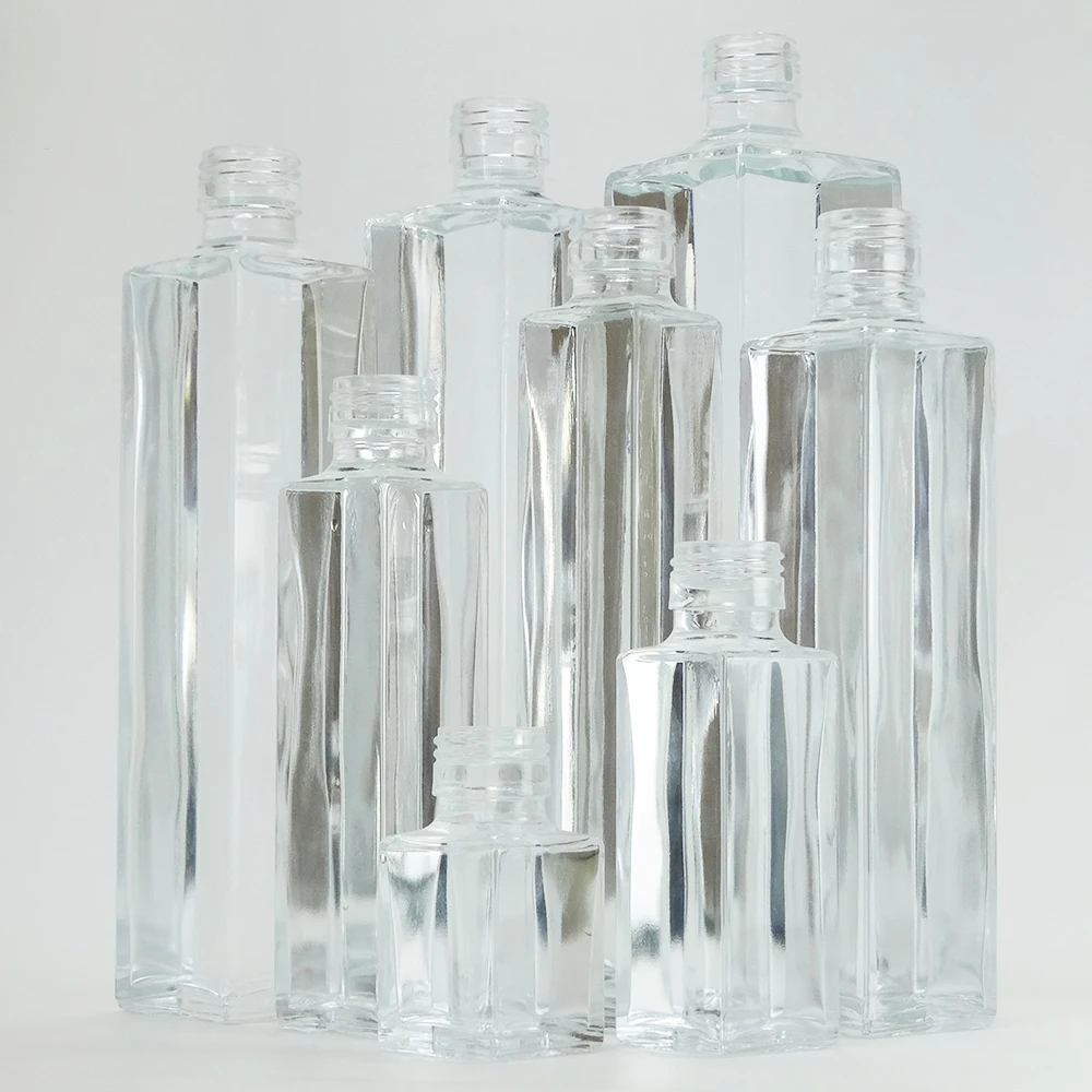 Japan High Transparency Screw Sealing Small Round Honey Glass Jar