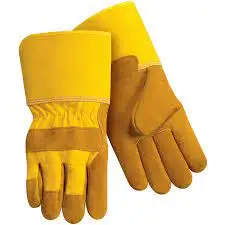 
working gloves for humans safety for work safely cow spilt leather Competitive price full palm 