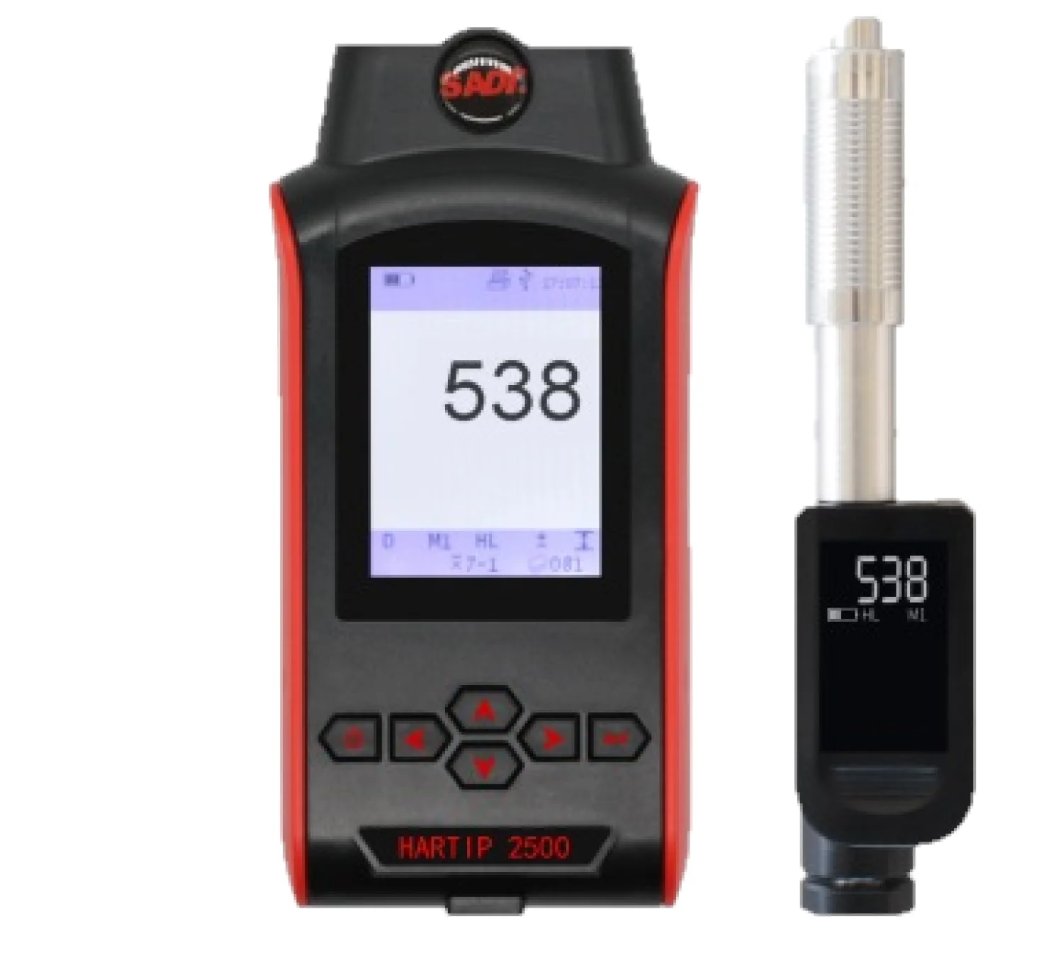 Portable Hardness Tester manufacturer HARTIP2500 with big color display ,+/-2 HLD, auto impact direction