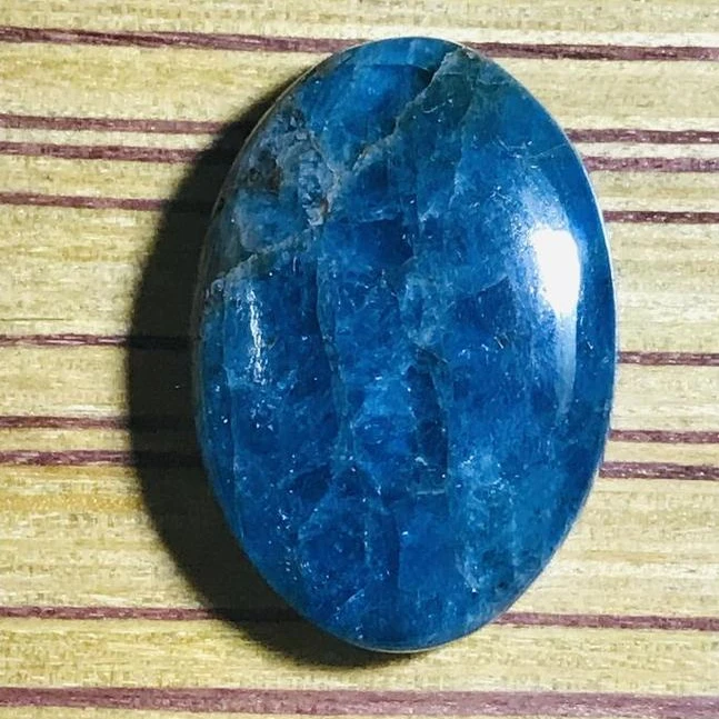 high quality natural blue apatite cabochons free size gemstone