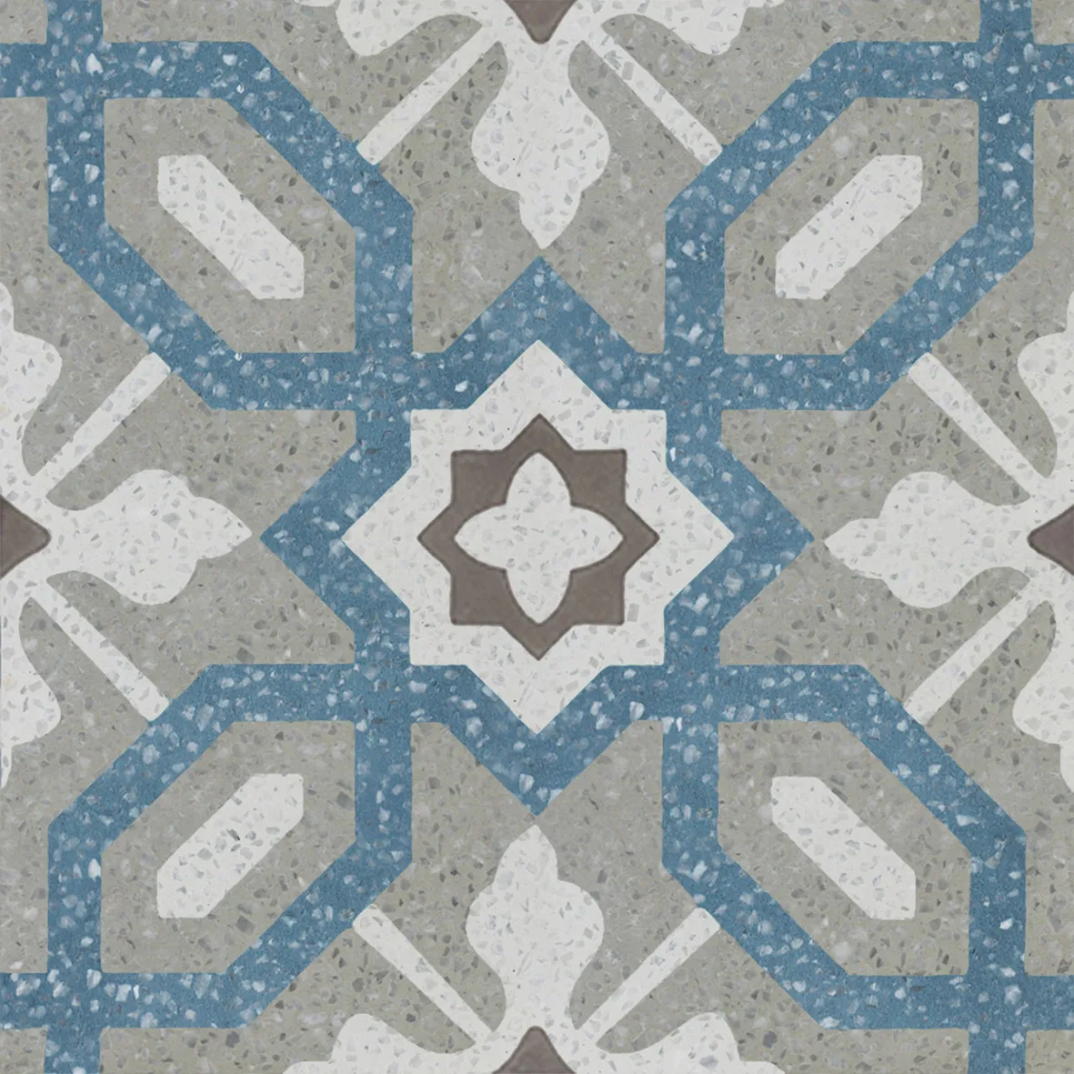 Unique terrazzo cement tiles