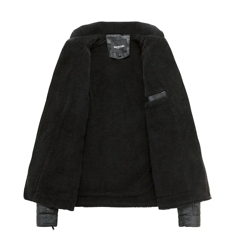 Новейший продукт оптовая продажа одежда модные зимние кожаные куртки мужская кожаная куртка оригинальная коричневая