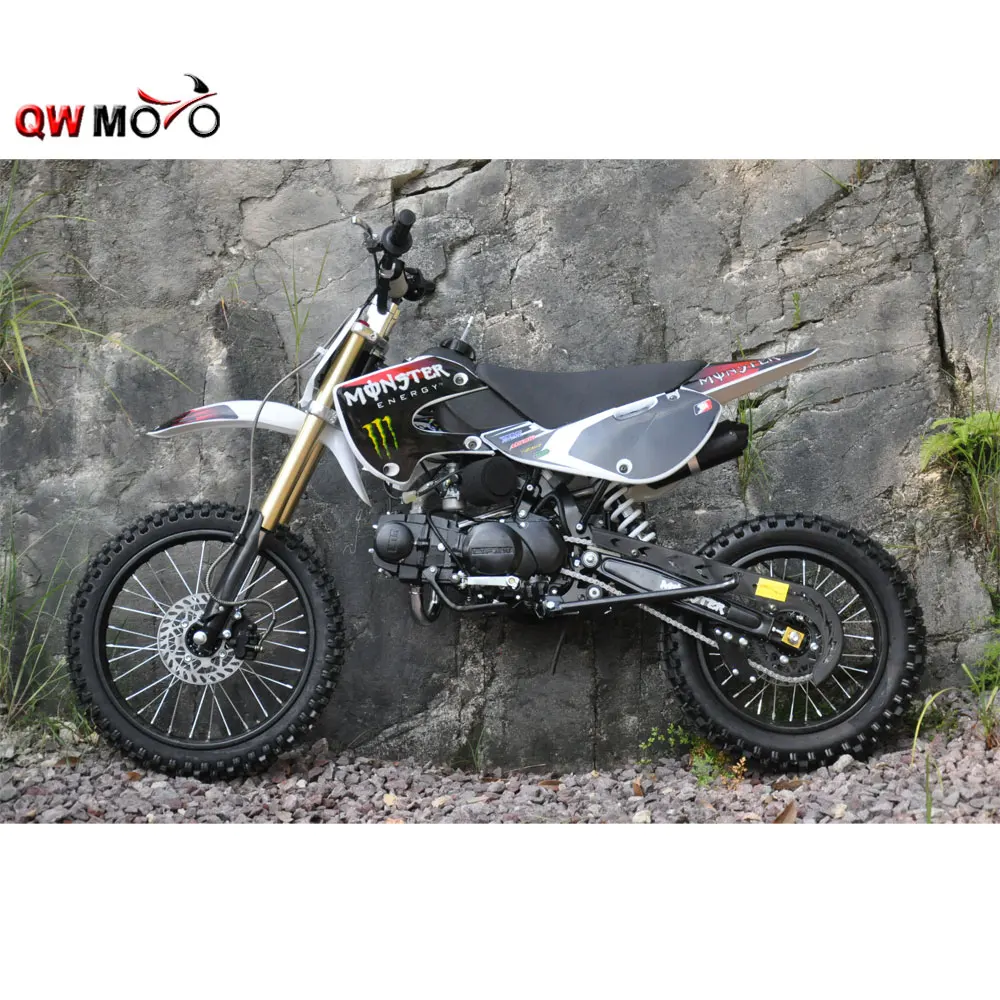 QWMOTO 125cc dirt bike 4 stroke engine cross 125cc pit bike off road 125cc super pocket bike