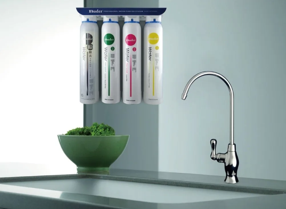  [Тайвань будер] ультра-фильтрации 4 этапа очиститель воды с UF мембранный фильтр для дома