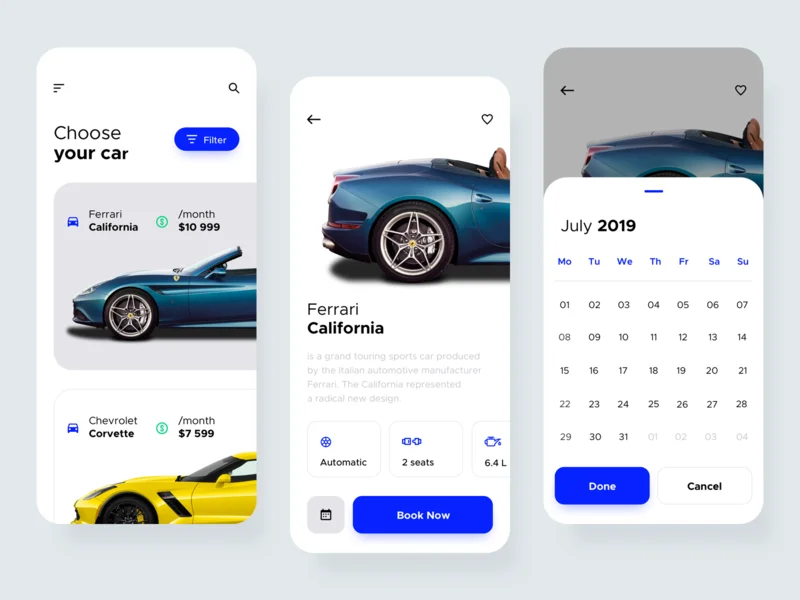 Автомобильное приложение для Android