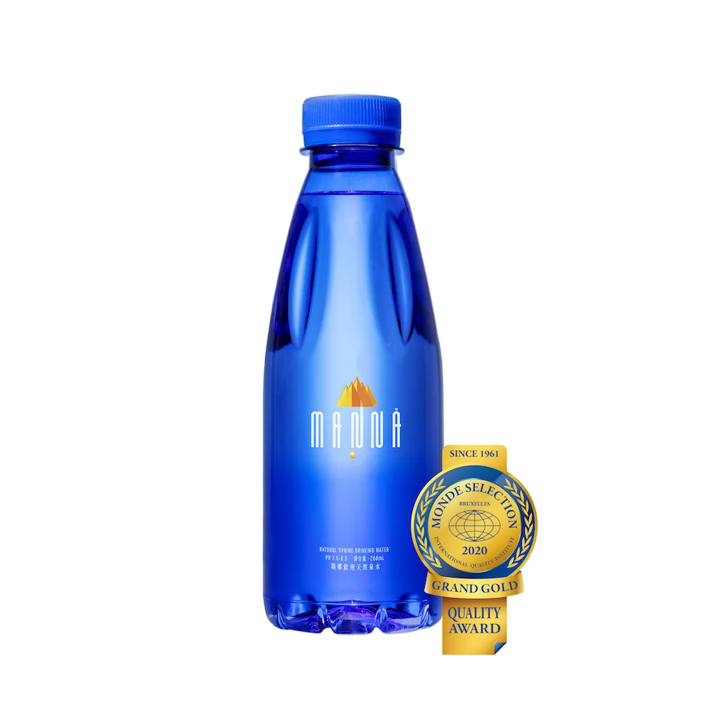 MANNA Pure natural water Non-sparkling 268ml drinking mineral water without pollution water health