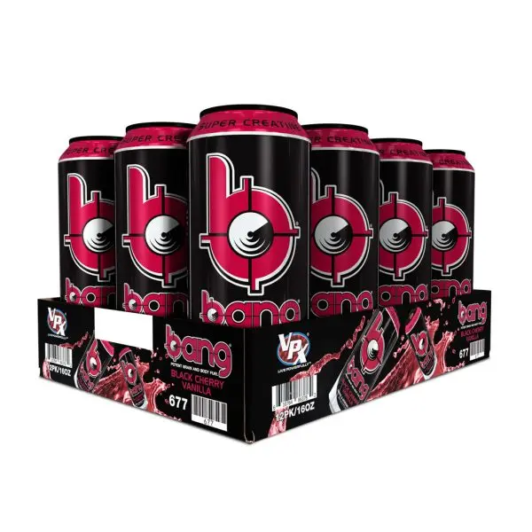 Black cherry vanilla bang energy drink trending product