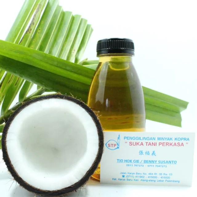 100% Crude coconut oil