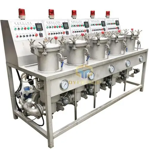 Cheese yarn sample dyeing machine