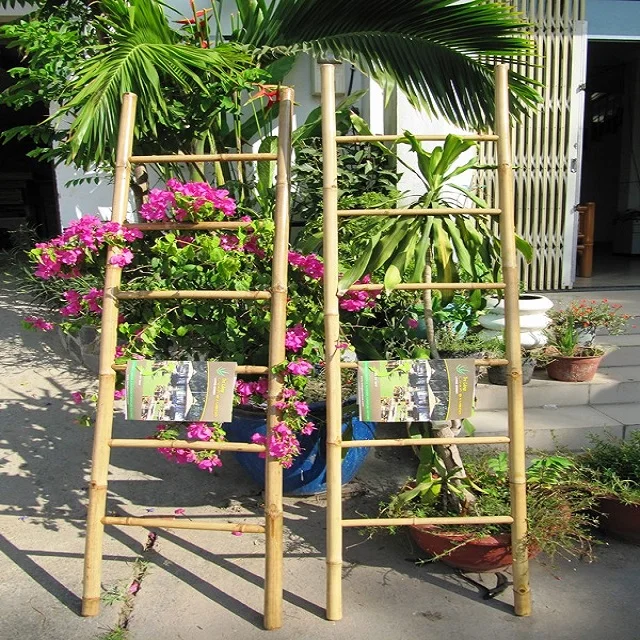 BAMBOO LADDER FOR OUTDOOR, DECORATION
