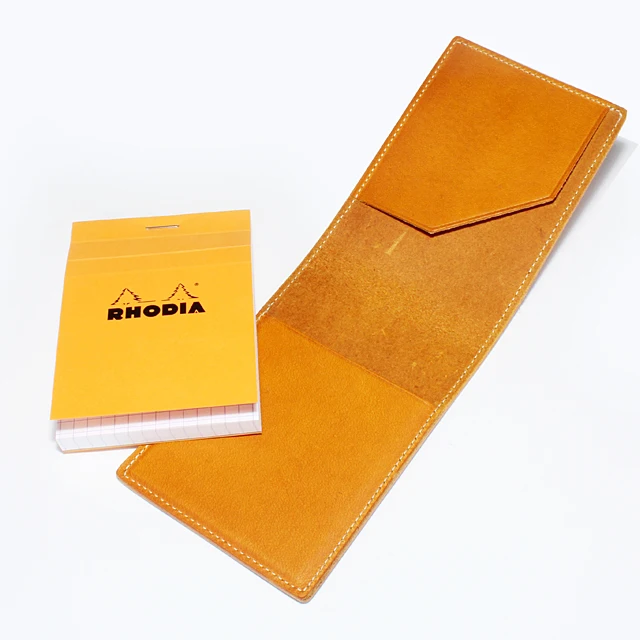 
[ TEMPESTI ] Memo Holder - made in Japan with Italian leather 