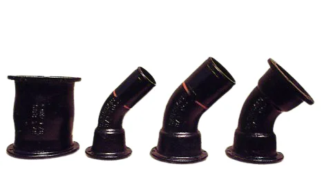 High quality nodular cast iron water pipe fitting manufacturer product lost foam casting customized product accept