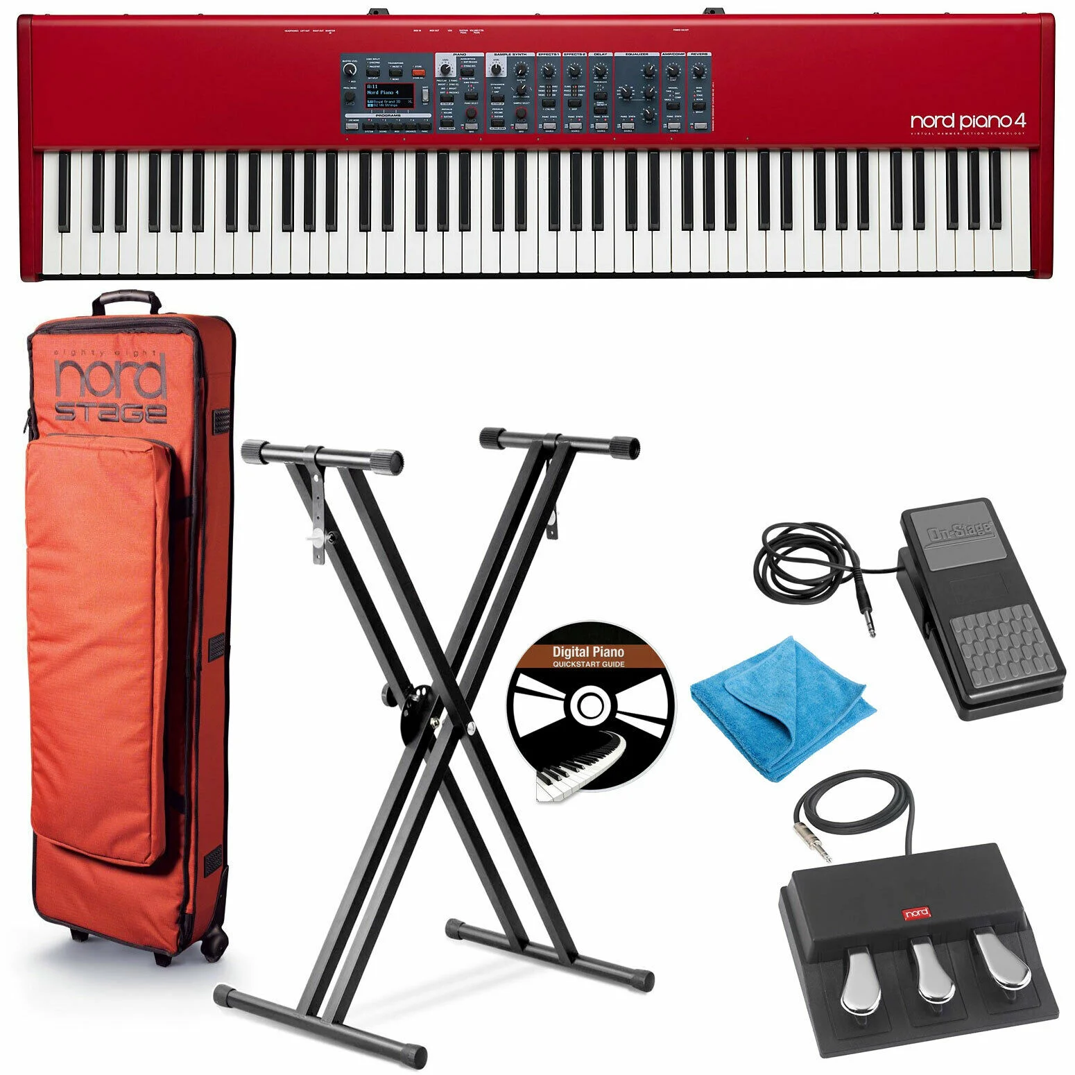 Best Sales For ORIGINAL Nord Stages 3 88 Piano Fully Weighted Hammer Action Digital Keyboard