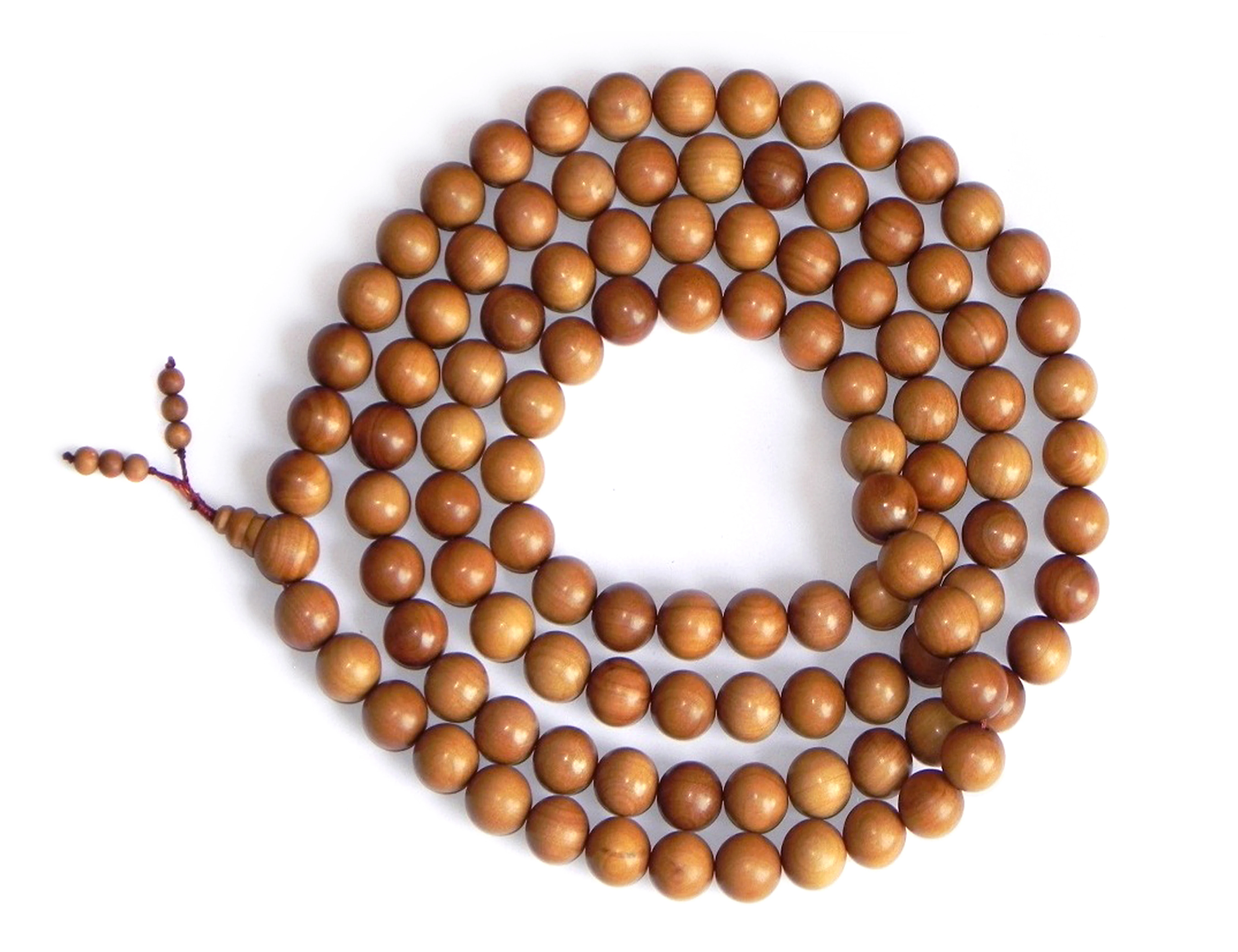 109th bead prayer mala/sandalwood-beads/sandalwood beads wholesale