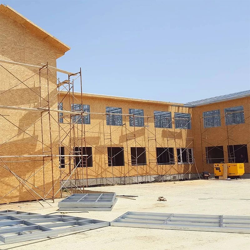 FAST Production and DURABLE Light Steel Public Buildings