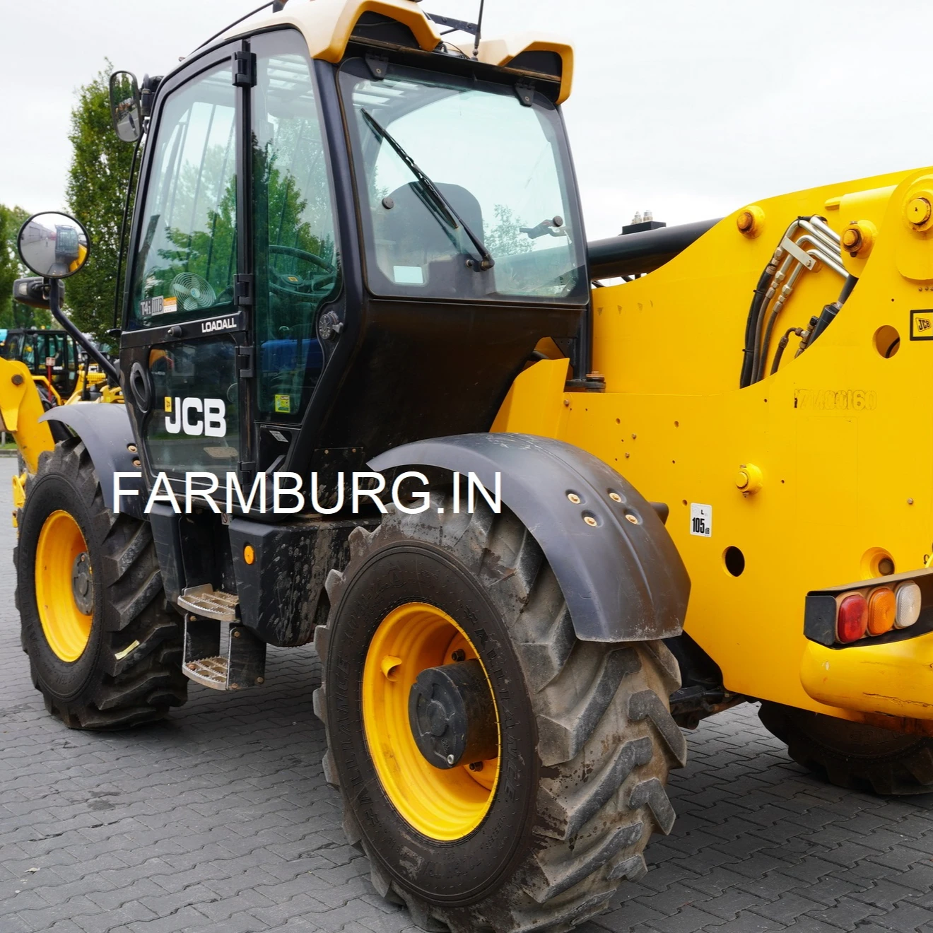 Construction Machinery Used 4X4 Telehandler 3ton Telescopic Forklift