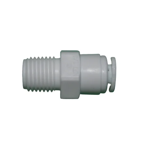 Quick connector for drinking water filter parts